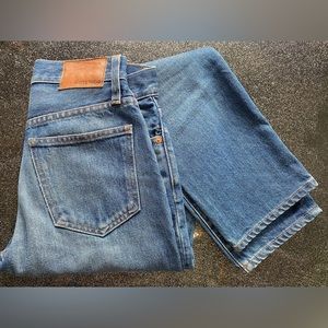 Madewell RIVET&THREAD women’s blue jeans, new without tags, size 25